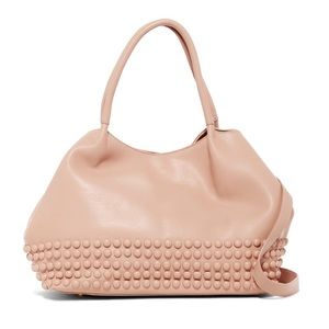 Blush studded Satchel BWT